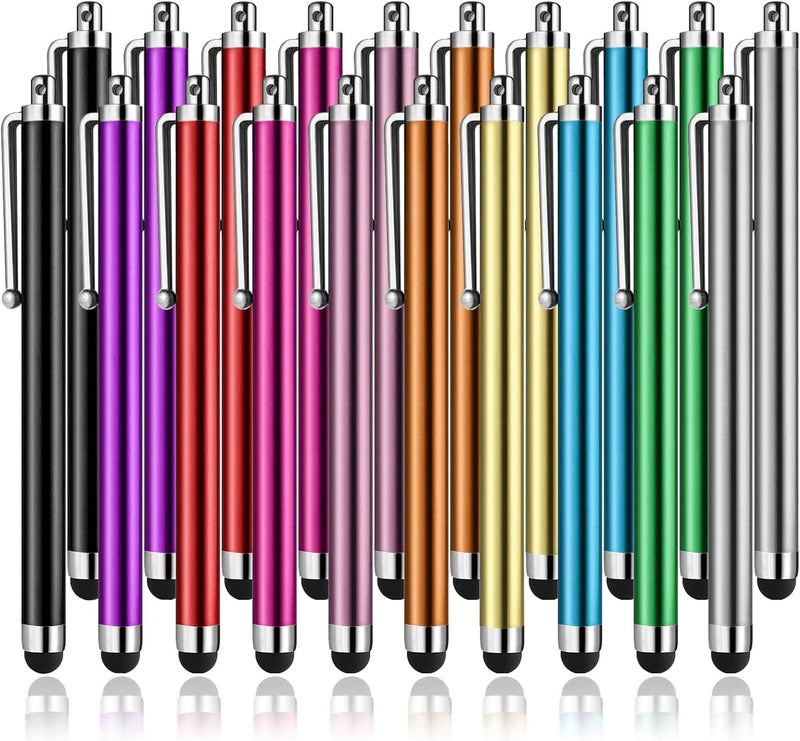 Abiarst Stylus Pens for Touch Screens, High Precision Universal Stylus for iPad iPhone Tablets Samsung Galaxy All Capacitive Touch Screens (20-Pack) - Image 1